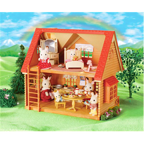 Cozy Cottage Home with Furniture and Accessories