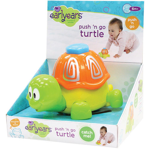 Push n Go Turtle