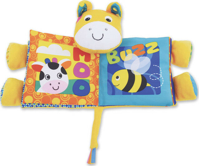 Earlyears Farm Friends Crinkle Book Baby Toy