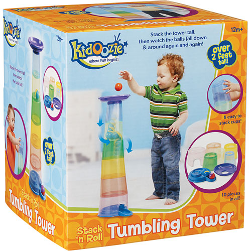 Stack n' Roll Tumbling Tower Kidoozie - Catalog 2012