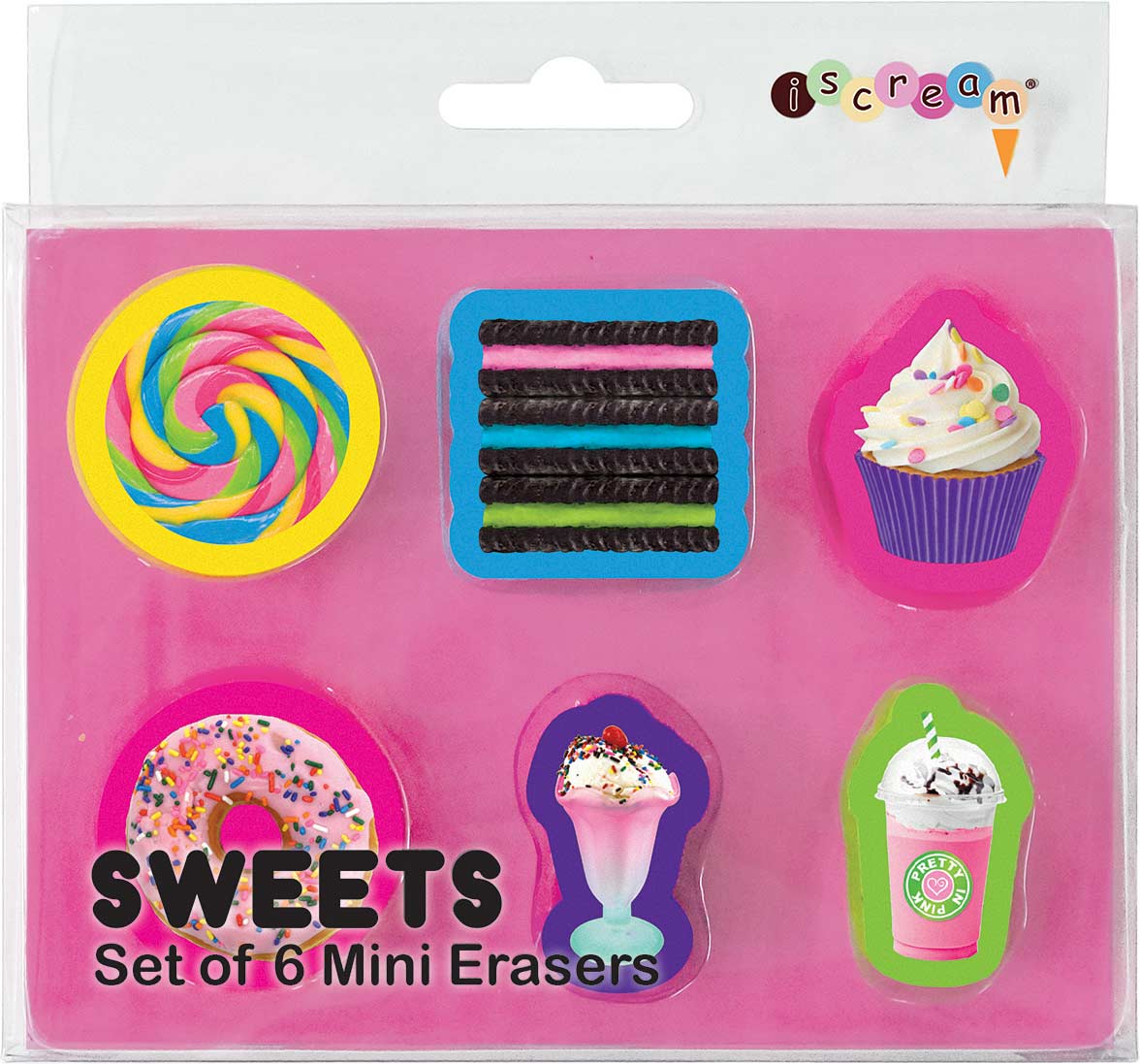 Sweets Mini Eraser Set