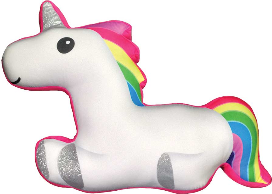 Unicorn Glitter Microbead Pillow