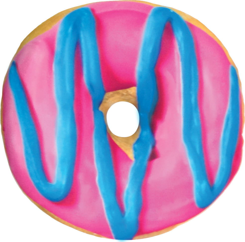 Blue & Pink Donut Pillow, Scented