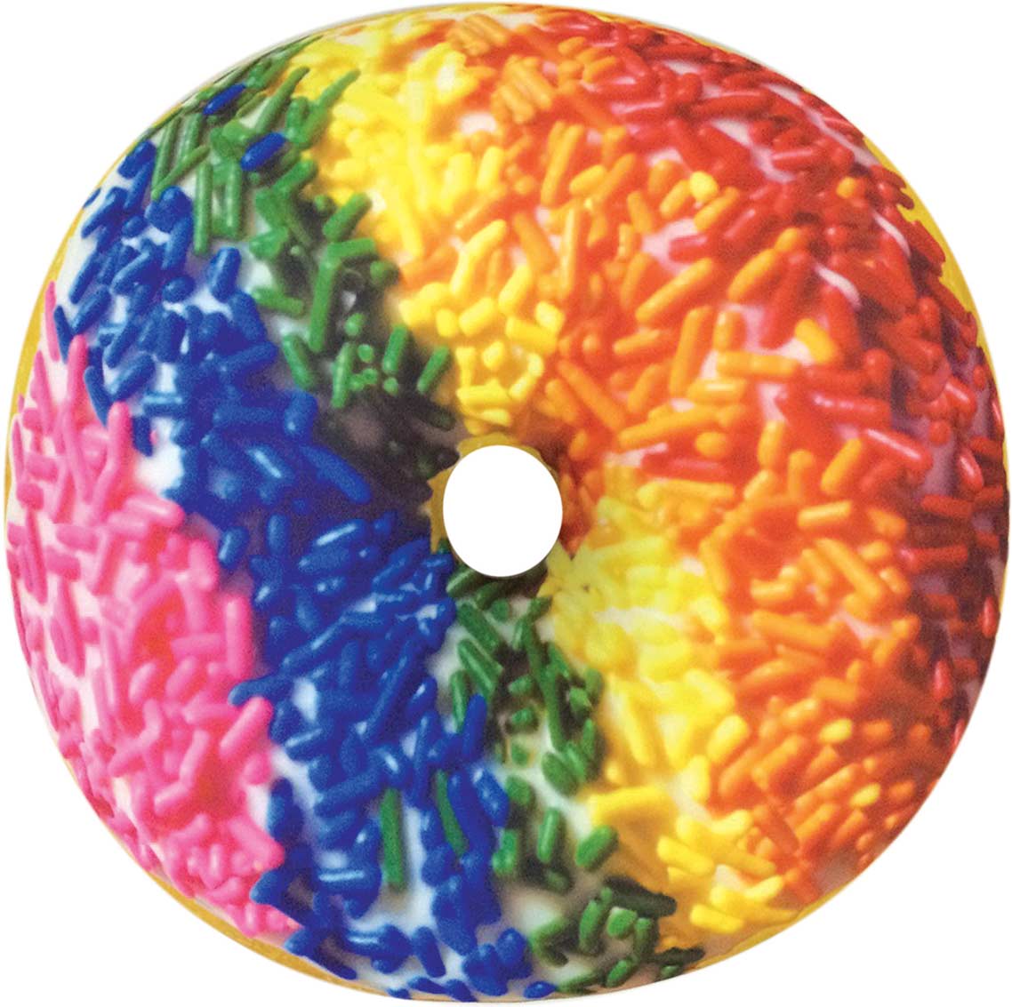 Rainbow Sprinkles Donut Pillow, Scented