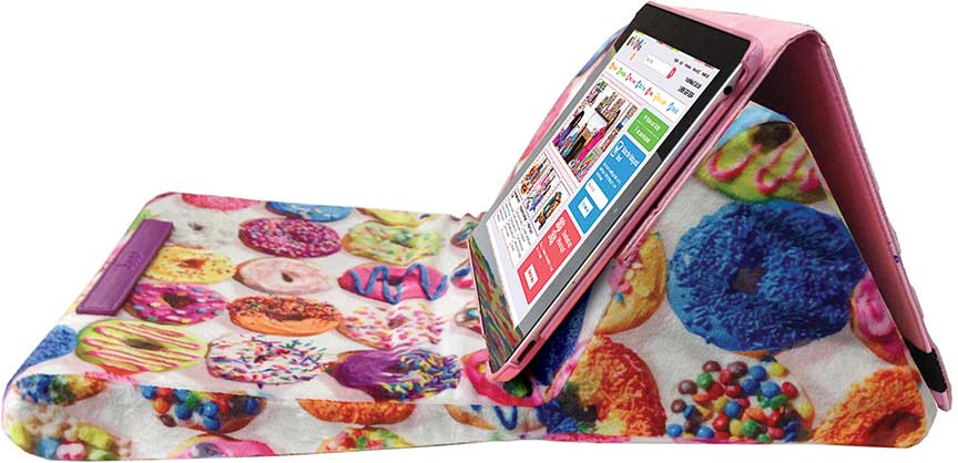 Assorted Donuts Tablet Pillow