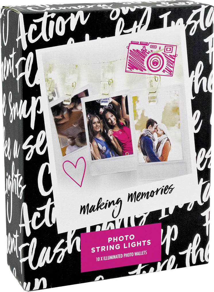 Light-Up Clip String Lights Box