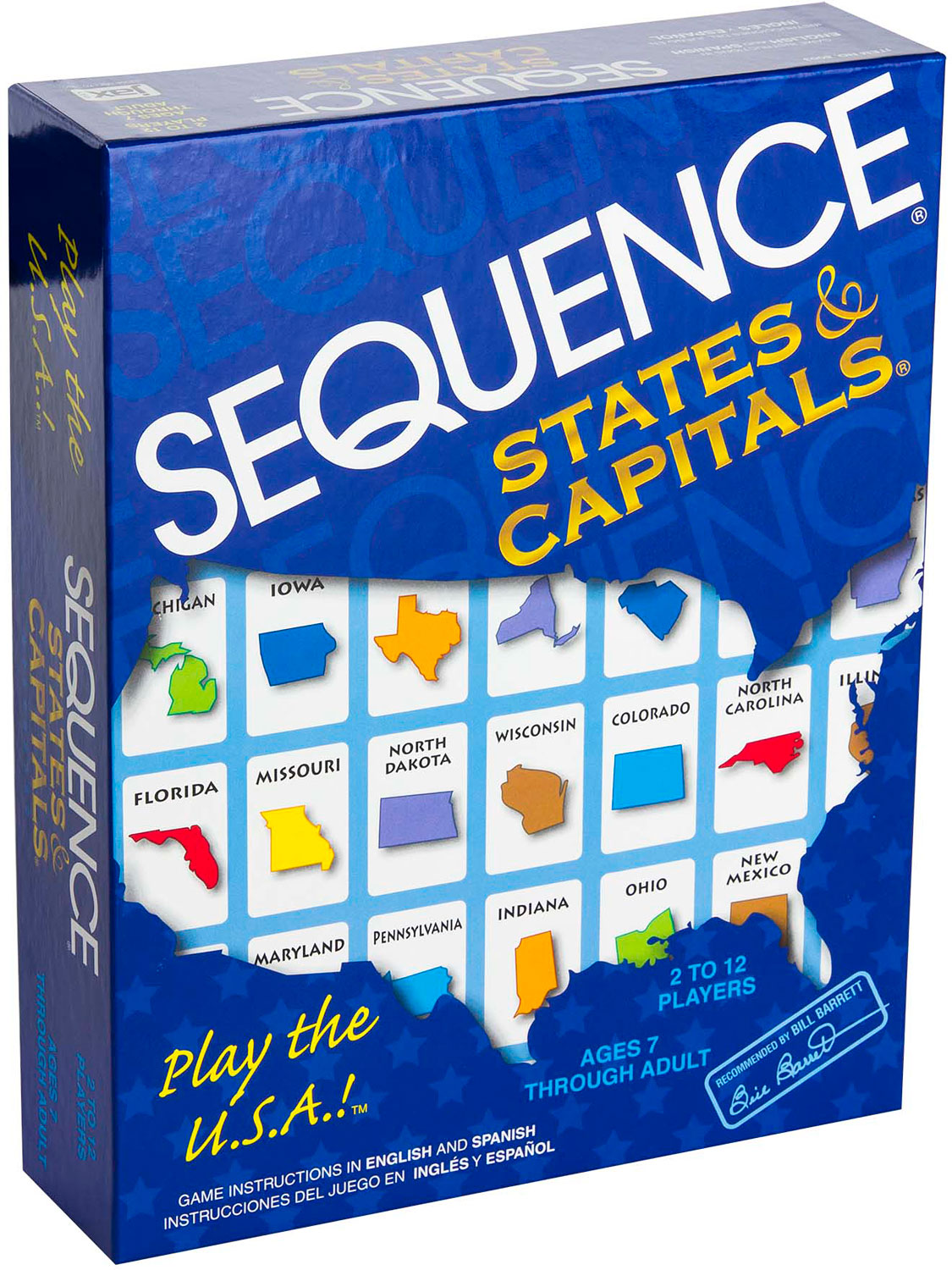 Sequence States & Capitals