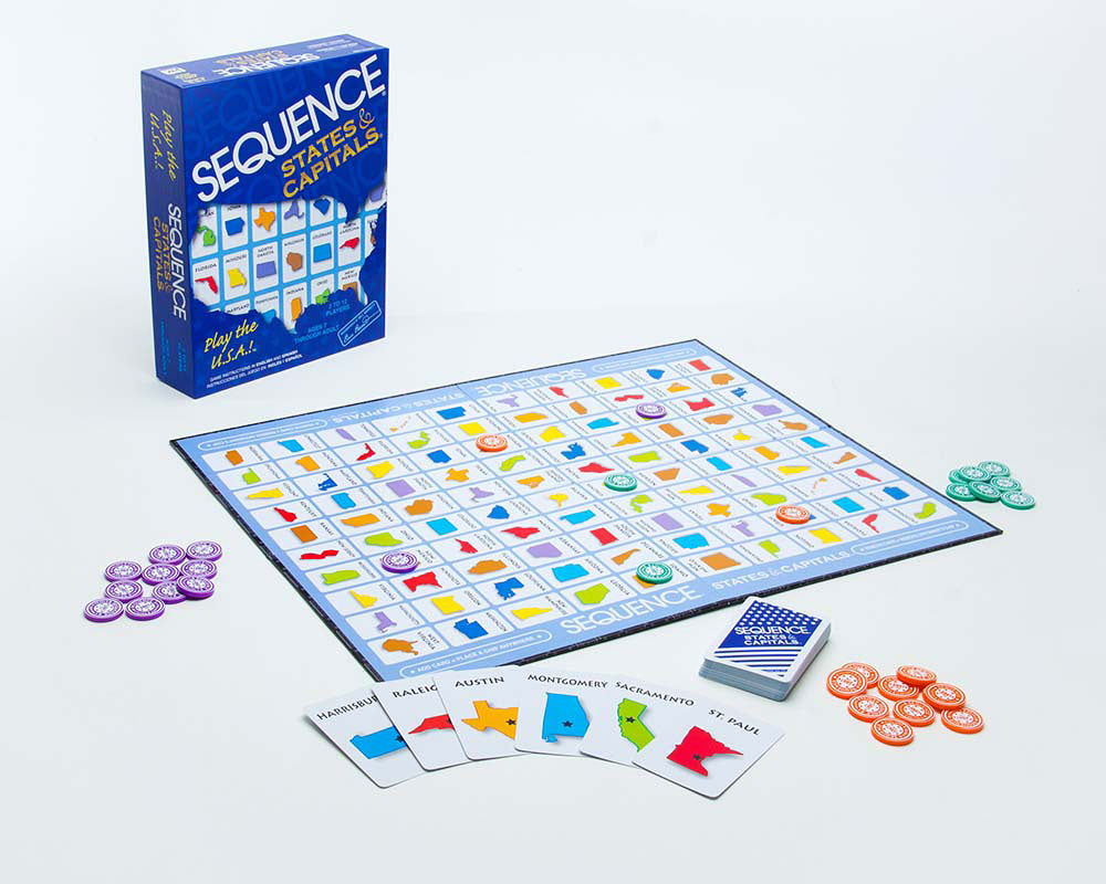 Sequence States & Capitals