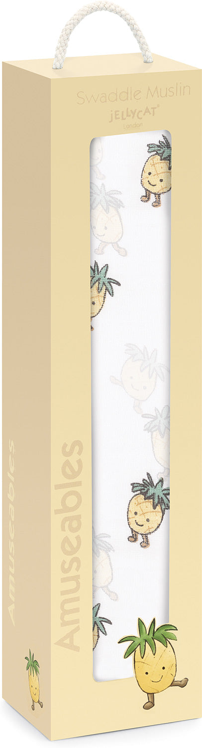 JellyCats Amuseable Pineapple Swaddle