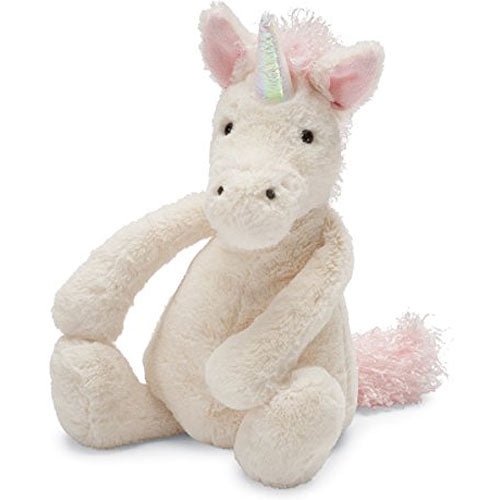 JellyCats Bashful Unicorn, Medium - 12 inches