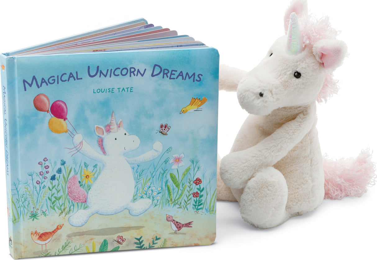 JellyCats Bashful Unicorn, Medium - 12 inches