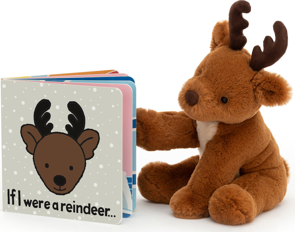 Jellycat Bb444rr If I Were A Reindeer Book