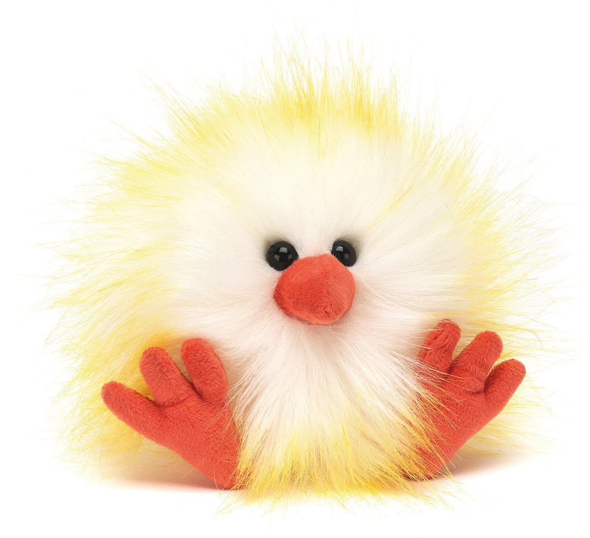 JellyCats Crazy Chick Yellow & White