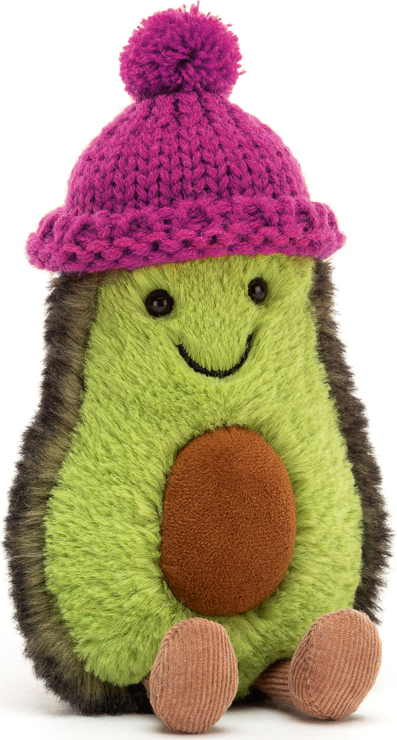 Jellycat Coz4f Amuseable Cozi Avocado Fuchsia