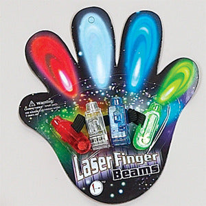 Laser Like Beam Fingers Rings