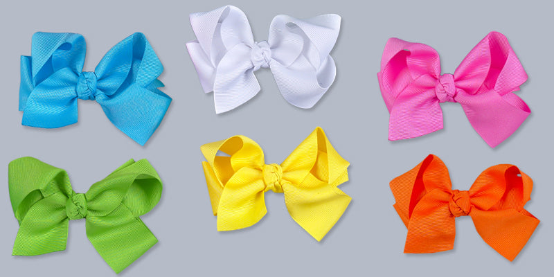 Jumbo Bright Hair Bow