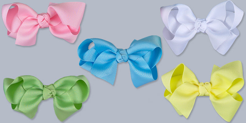 Jumbo Pastel Hair Bow