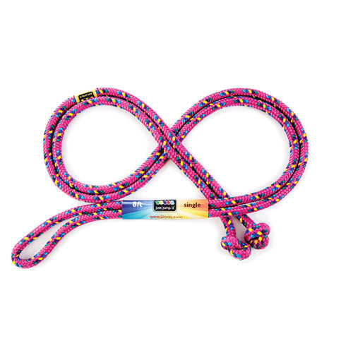 8' Confetti Jumprope Raspberry