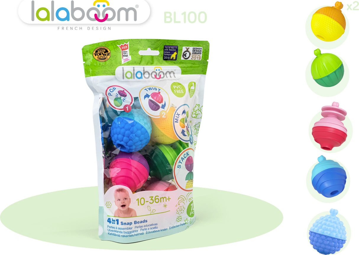 Educational Beads - 12 Pcs