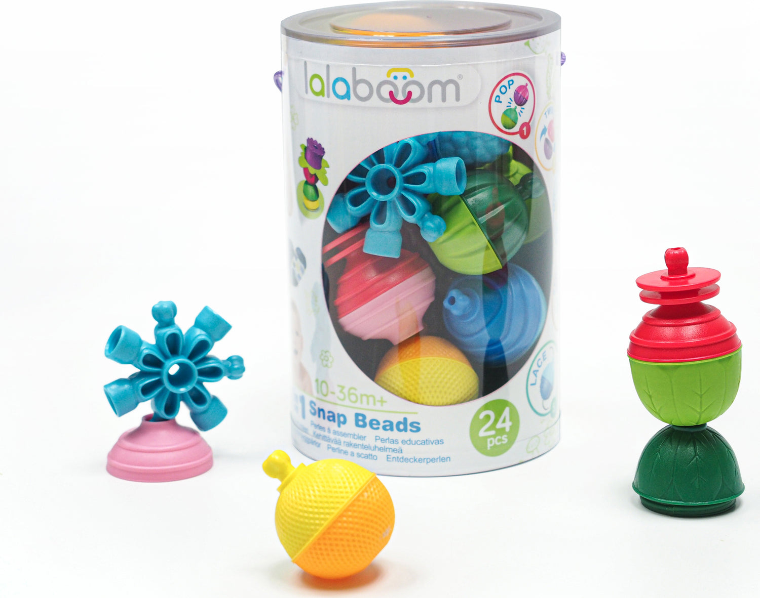 Educational Beads And Accessories - 24 Pcs