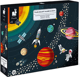 Educational Puzzle- Solar System-100 Pcs