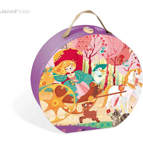 Hat Boxed 54 Pcs Puzzle Princess Coach