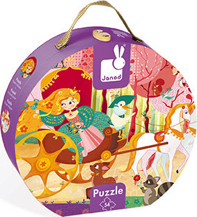 Hat Boxed 54 Pcs Puzzle Princess Coach