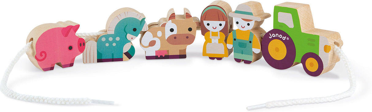 Stringable Farm-Themed Beads