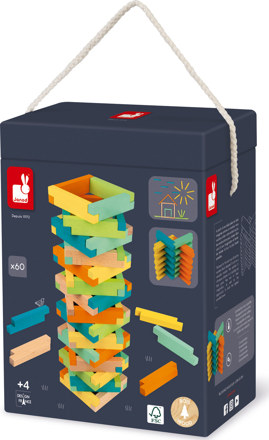 60-Piece Construction Set