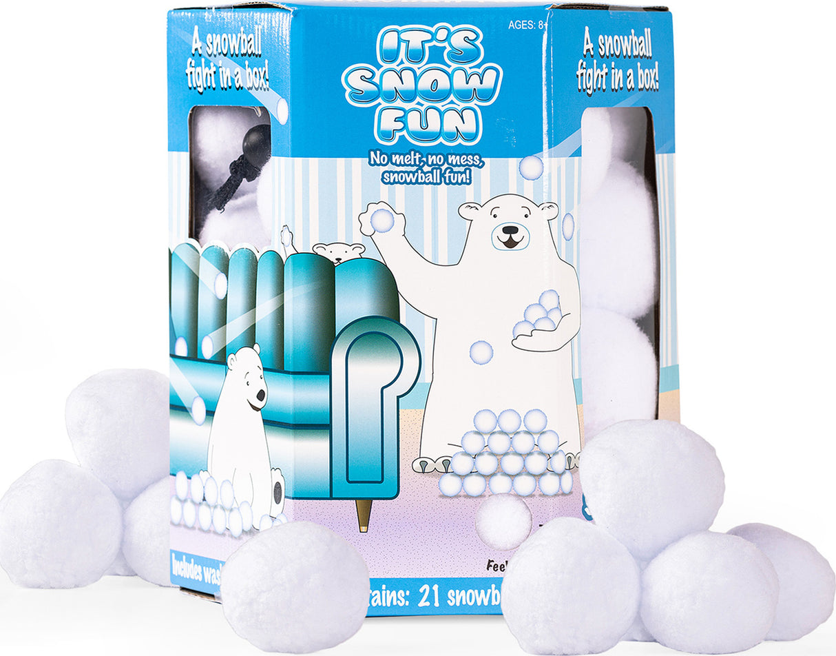 It's Snow Fun - 21 pack Indoor Snowballs