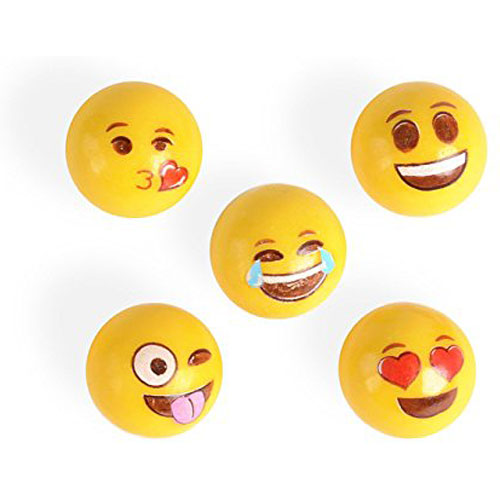 Emoji Gumball Machine; Gumball Bank with Starter Gumballs