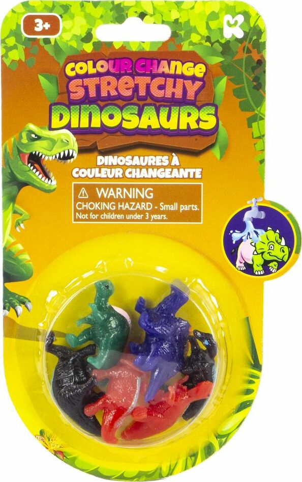 Colour Change Stretchy Dinosaurs