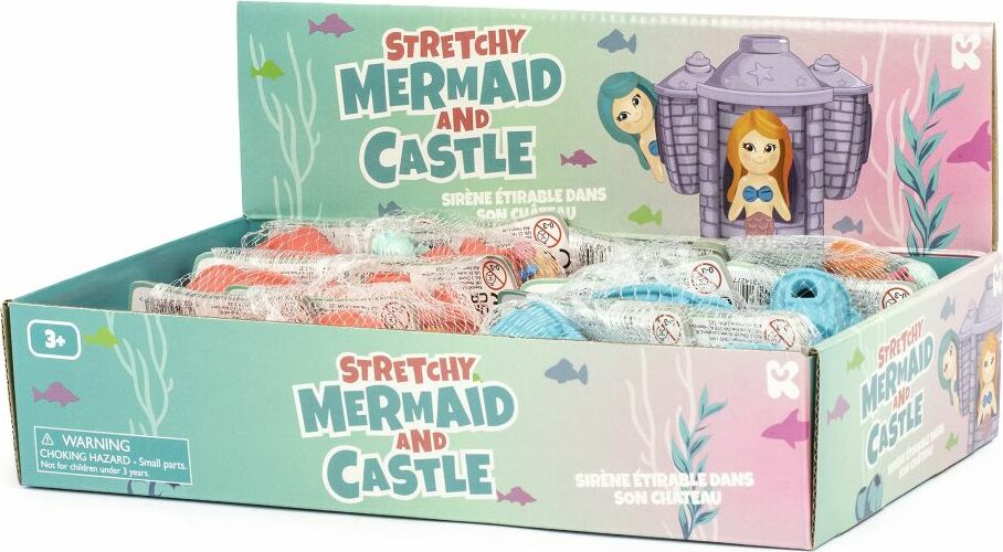 Stretchy Mermaid and Castle