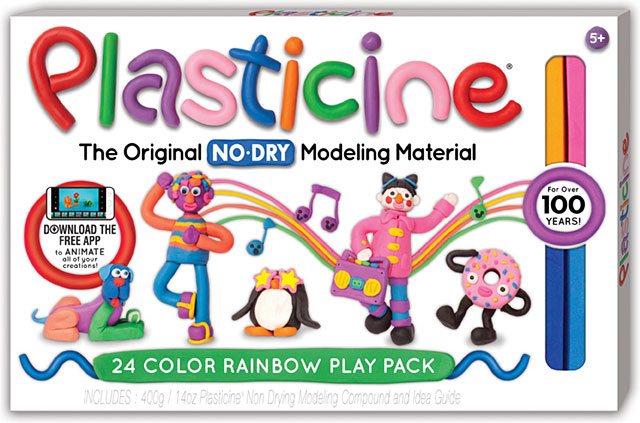 Plasticine 24-Color Play Pack