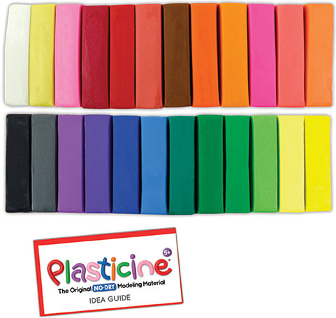 Plasticine 24-Color Play Pack