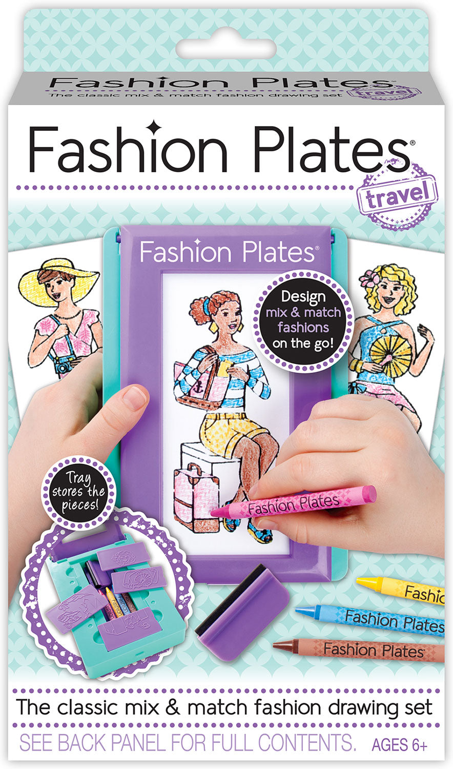 Fashion Plates Travel Set