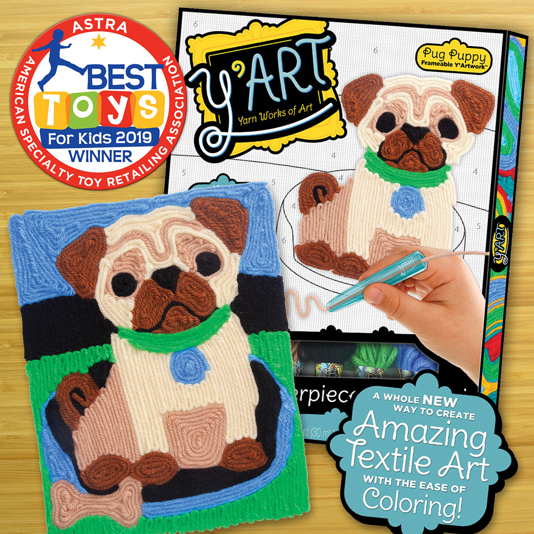 Y'Art Craft Kit - Pug Puppy