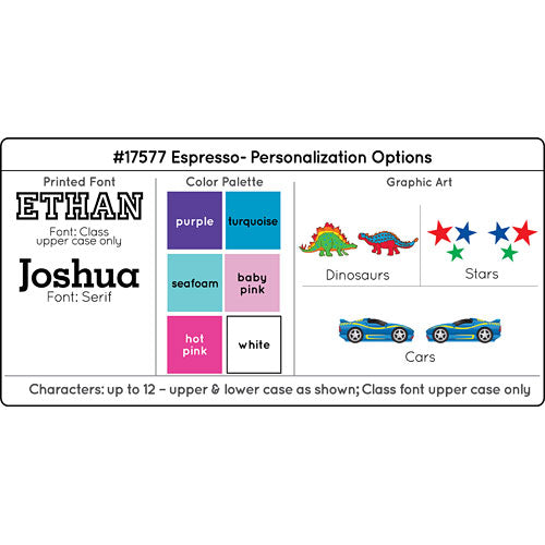 Espresso Activity Table w/ Lego Board & Train Set