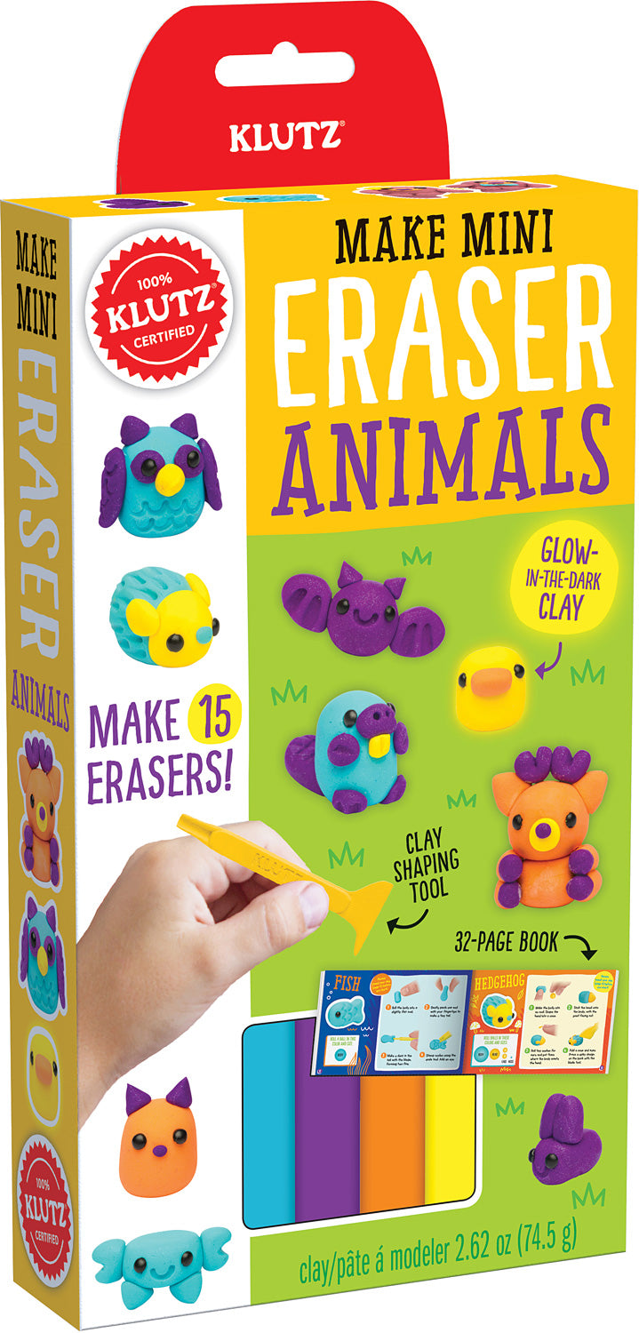 Make Mini Eraser Animals