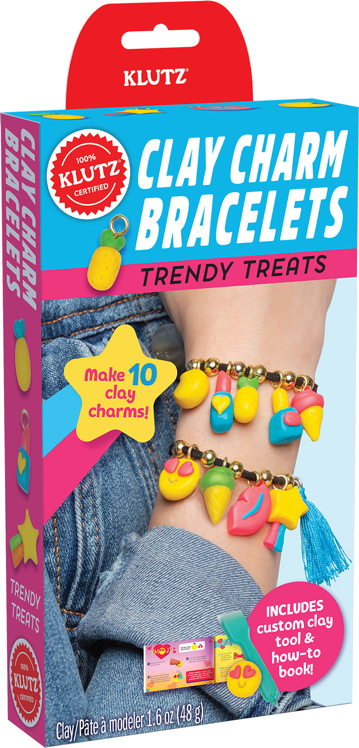 Mini Kit: Clay Charm Bracelets Trendy Treats