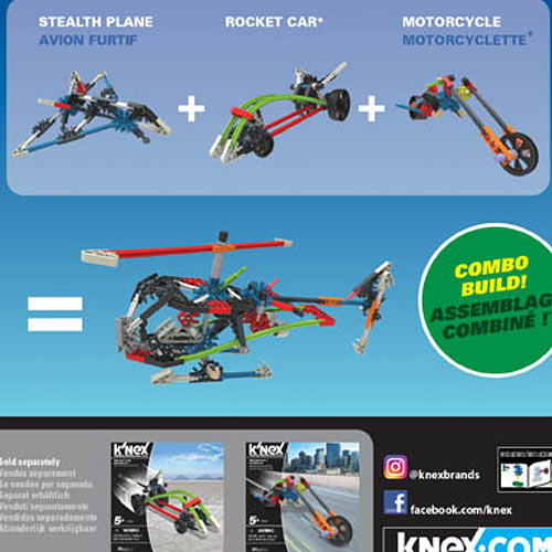 Stealth Plane Building Set