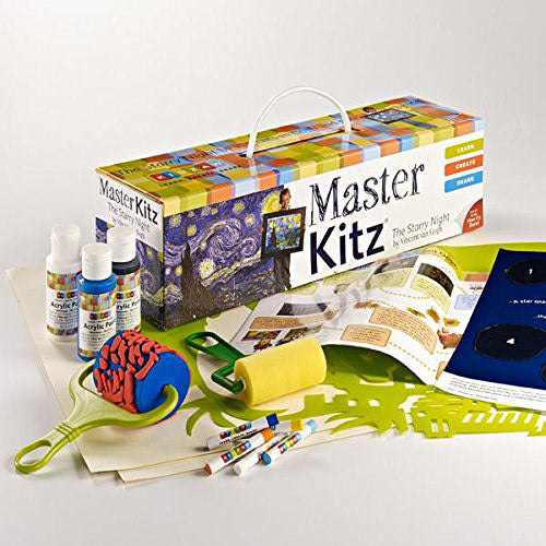 Kidzaw Master Kitz The Starry Night by Vincent van Gogh