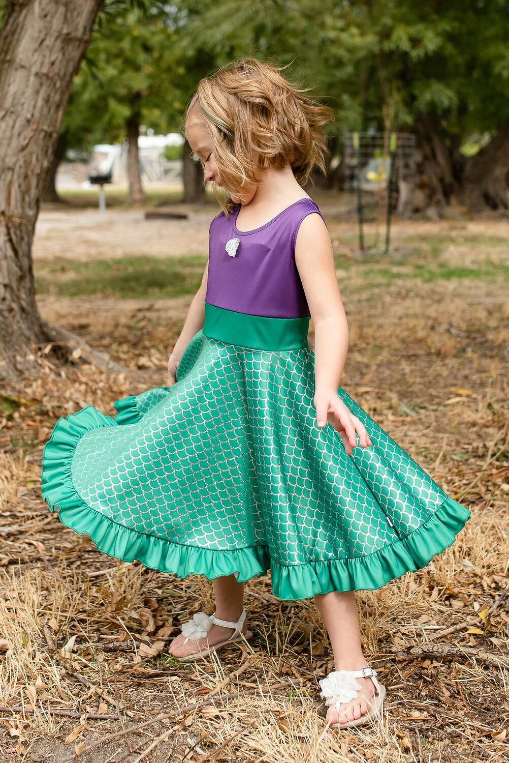 Mermaid Twirl Dress - Size 4