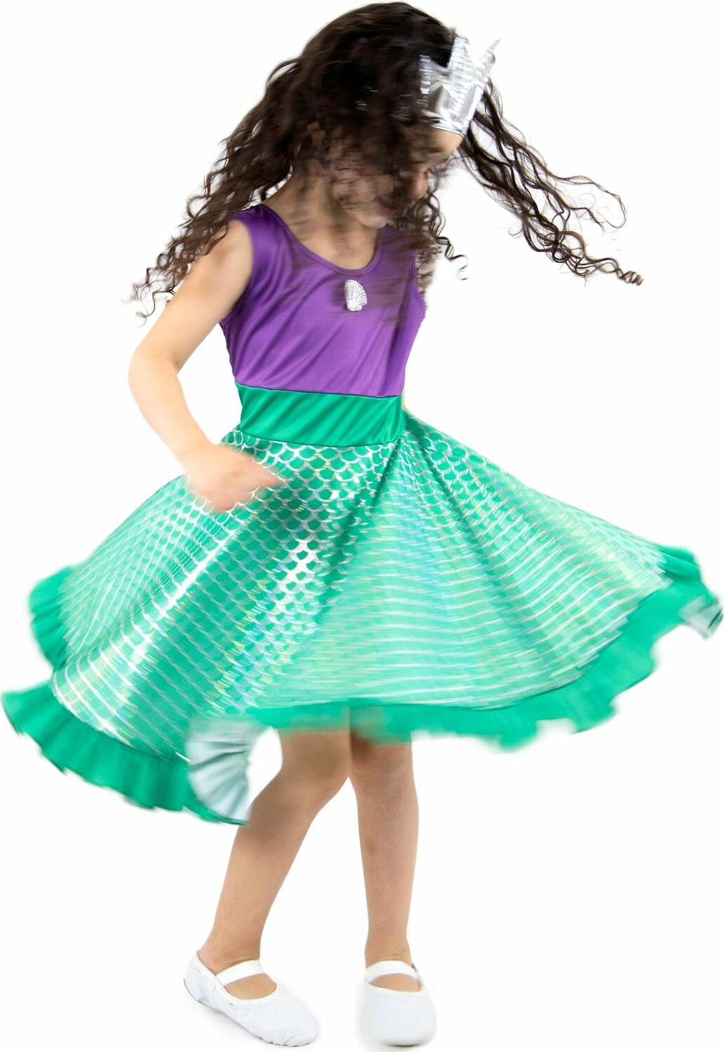 Mermaid Twirl Dress - Size 4