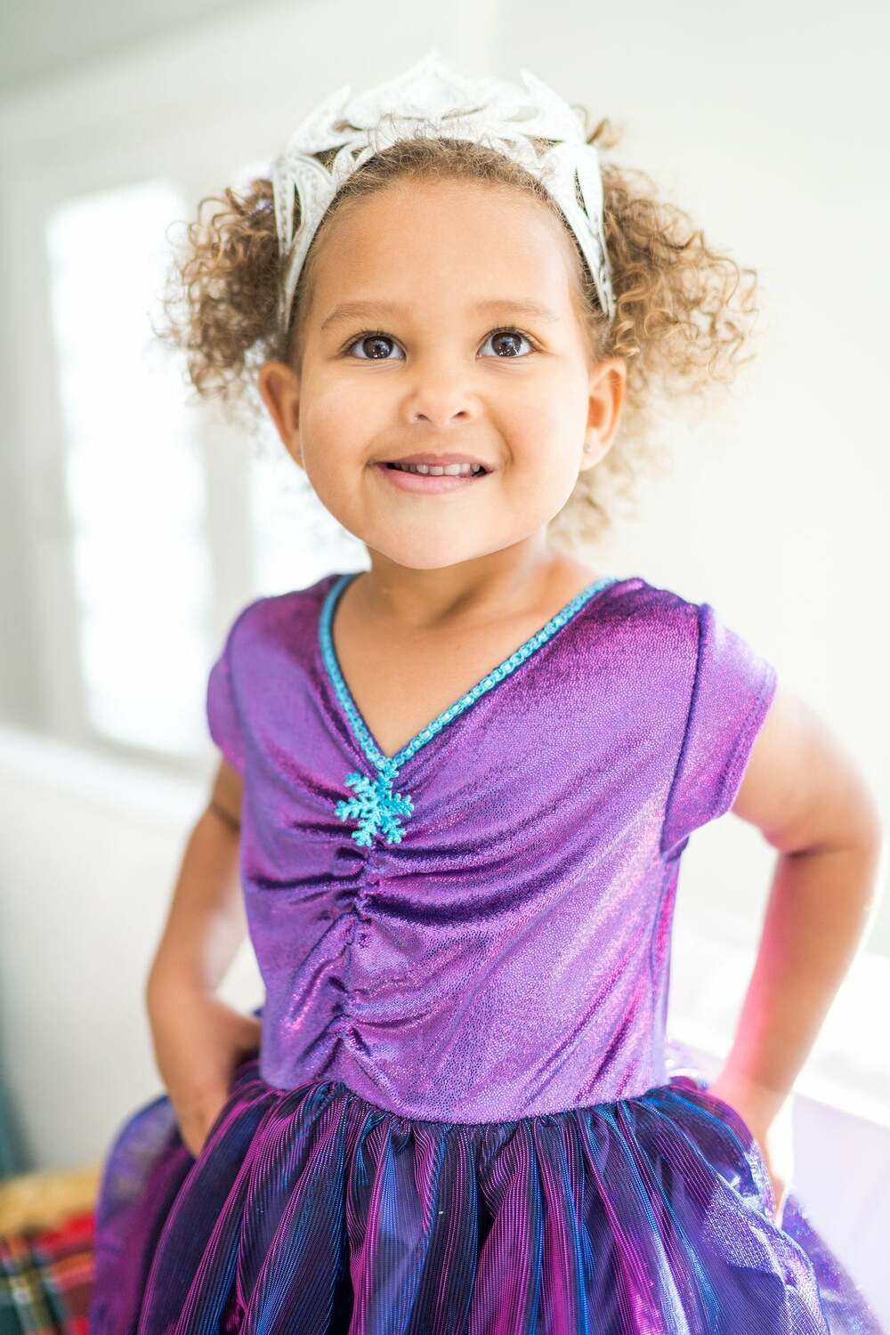 Purple Ice Princess - 3-5 Years (M)