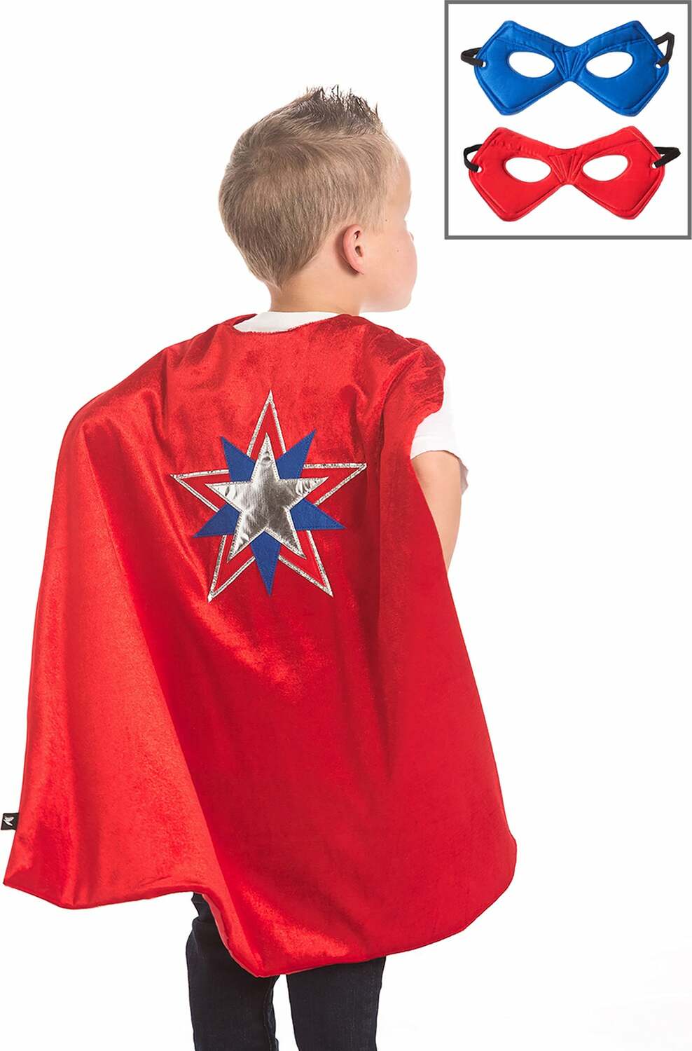 American Hero Cape & Mask Set - Ages 3-8