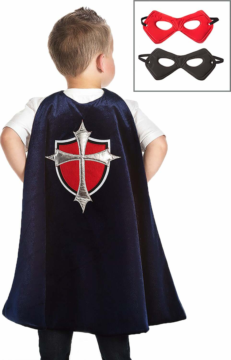 Prince Cape & Mask Set - Ages 3-8