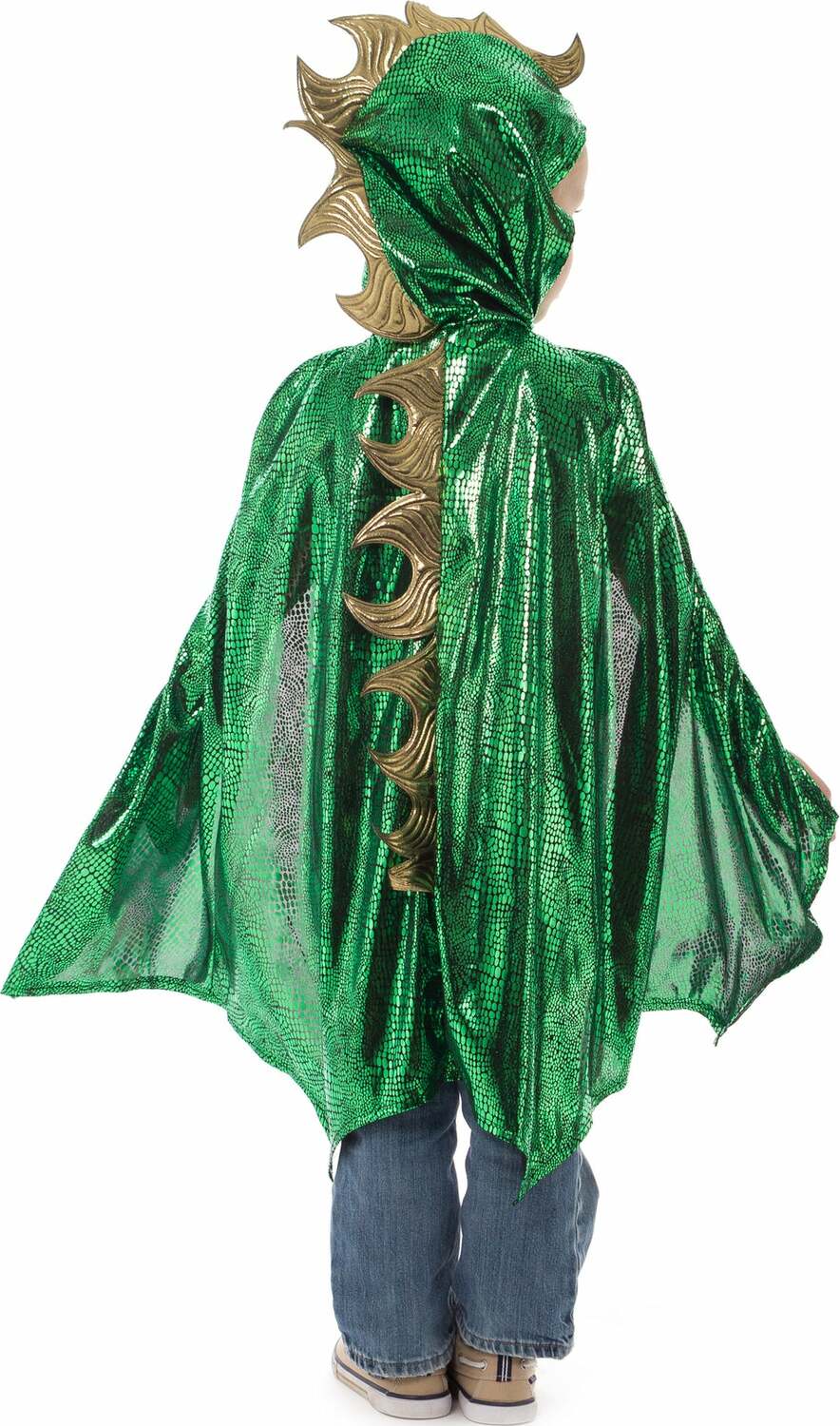 Green Dragon Cloak - Ages 3-8