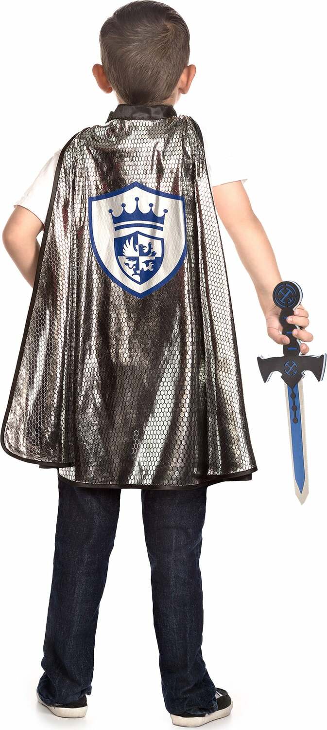 Adventure Knight Cape & Sword Set - One Size