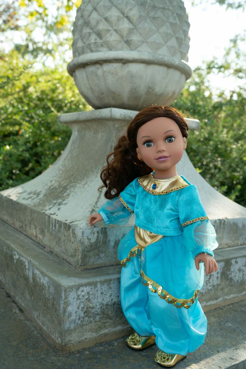 Doll Dress Arabian Princess - 16"-20" Doll/Plush